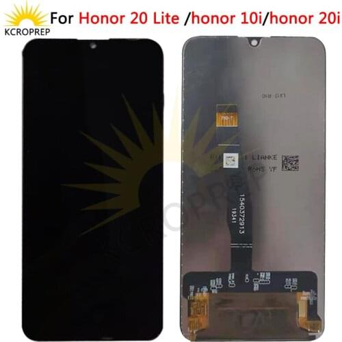 LCD Display for Honor 20 Lite MAR-LX1H LCD+Touch Screen Digitizer Assembly Replacement for Huawei Honor 20 Lite 6.21 inch Screen