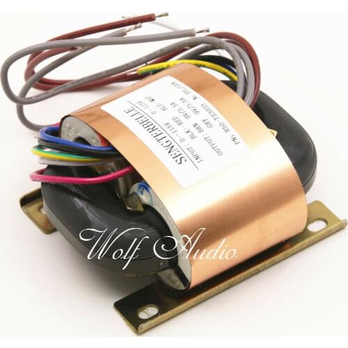 1PCS 65W （65VA） R-CORE COPPER TRANSFORMER For Preamp/DAC/ AMP/PSU Dual 5V/9V/12V/15V