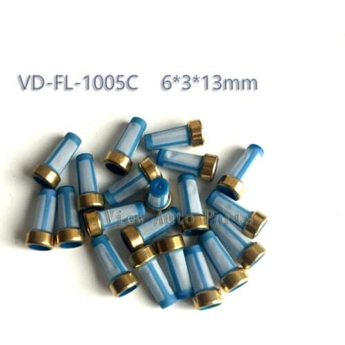 50pcs For Opel Daewoo Corsa Vectra S10 Fuel Injector Basket Filter Top Quality Fuel injector Repair Service Kit VD-FL-1005C
