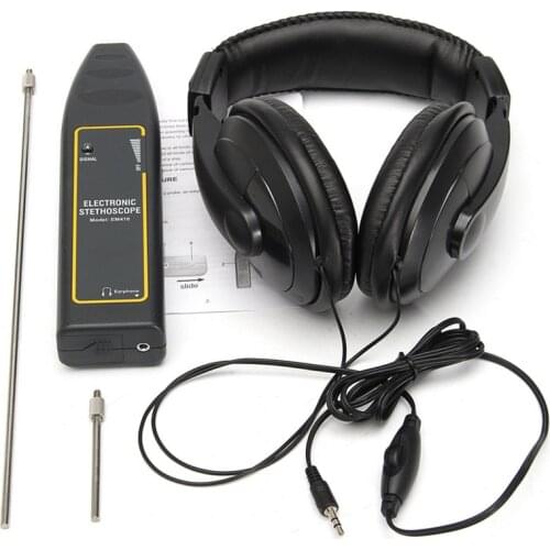 Automotive Electrical Stethoscope Machine Noise Detector Engine Noise Finder EM410