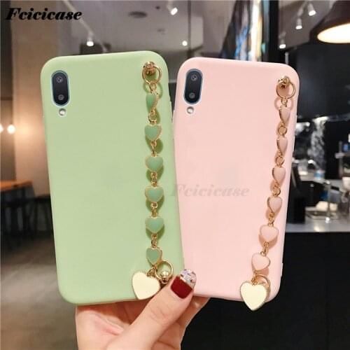 Love Bracelet Case For Samsung Galaxy A02 SM-A022F SM-A022F/DS Silicone Soft TPU Cover For SamsungA 02 A022F Phone Bags Cute