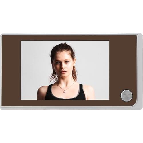 3.5" Digital LCD 120 Degree Peephole Viewer photo visual monitoring electronic cat eye camera