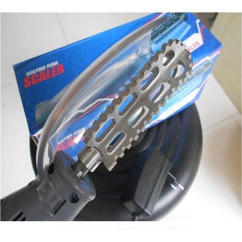 Electric fish scaler scales scraper