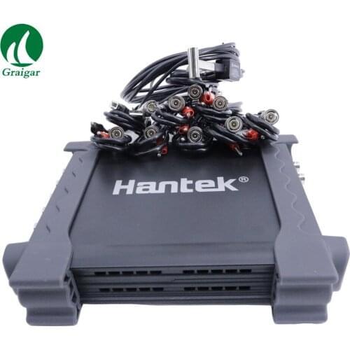 Hantek 1008C More than 20 types of automatic testing function, a similar interface with benchtop oscilloscope, easy to use