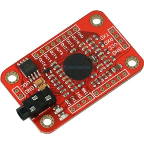 Voice Recognition Module V3 Speed Recognition compatible with Ard for Arduino Support 80 Kinds of Voice Sound Board
