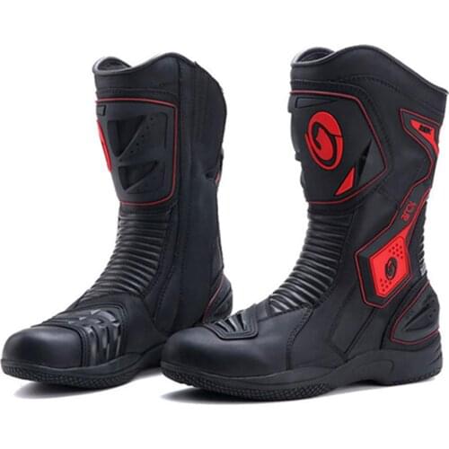 Motorcycle Boots Men Off-road Motocross Boots Professional SPEED Biker Shoes Waterproof Motorbike Riding Shoes Botas
