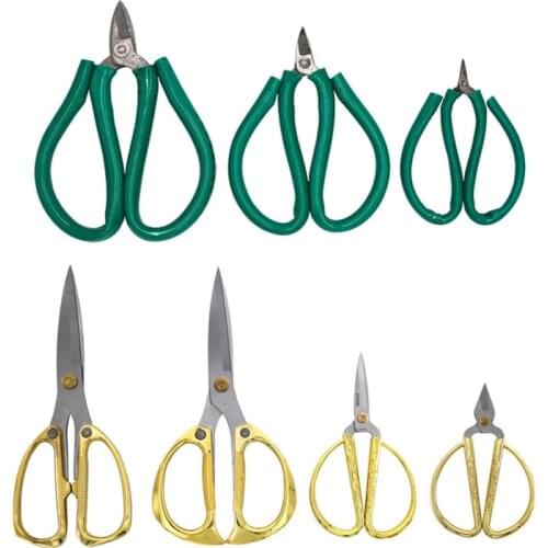 Jewelry Scissors Stainless Steel Professional Sewing Scissors Household Fabric Sewing DIY Handmade Art Supplies