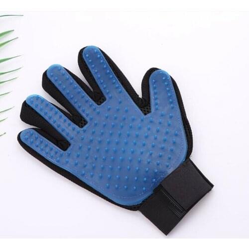 Pet gloves bath cleaning massage depilation brush cleaning gloves