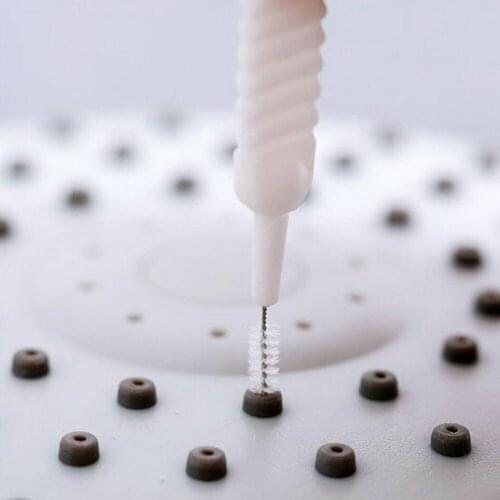 20PCS Gap Hole Anti-clogging Cleaning Brush Shower Head Holes Cleaner Small Brush For Sprayer Faucet Gap