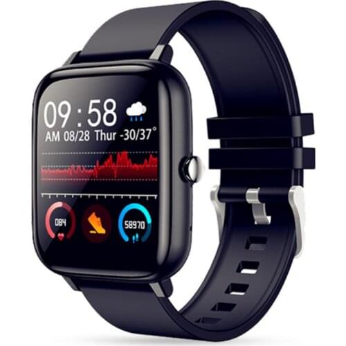 1.54'' P6 Bluetooth Call Smart Watch Wristband Men Women Sports Clock Fitness Heart Rate Monitor Smartwatch For Android IOS Hot