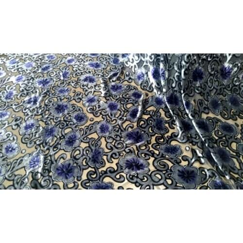 Cloth dress Naaistof Tulle Flowers purple Velvet Velvet fabric Velvet fabric velour fabric hangings plush sewing patterns clothing