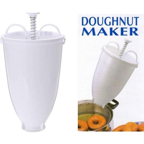 Plastic Doughnut Maker Machine Mold DIY Tool Kitchen Pastry Making Bake Ware