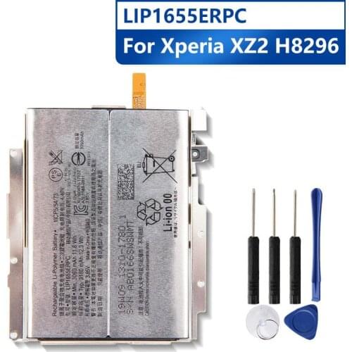 Yelping LIP1655ERPC SONY Phone Battery For SONY Xperia XZ2 H8296 3180mAh