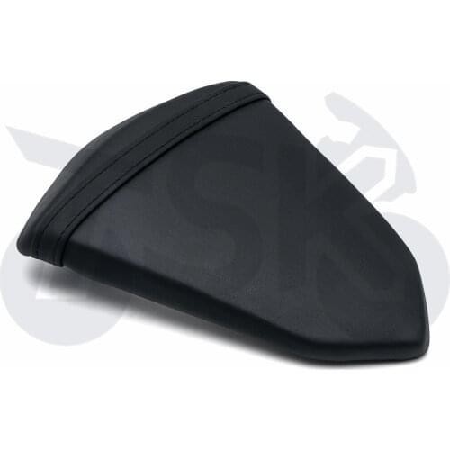Rear Passenger Cushion Pillion Seat For Kawasaki Ninja300 EX300 2013 - 2017 Motorcycle Black Leather Cover Cowl Pad