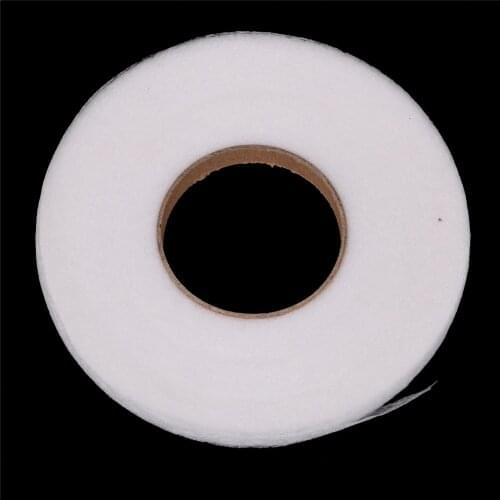 1M White 70 Yards Double Sided Adhesive Tape Fusible Interlining Fabric Tape Iron On DIY Cloth Apparel Sewing Accessories
