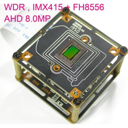 8MP AHD-8.0MP @ 15fps , 1/2.8" Sony IMX415 CMOS image sensor + FH8556 CCTV camera module PCB board (optional parts)