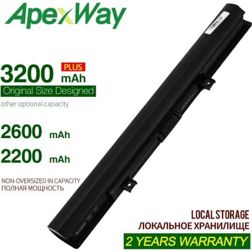 ApexWay 14.4V 2200mAh PA5185U L50-B PA5185U-1BRS laptop battery for Toshiba Satellite C50-B-14D C55-B5200 L55-B5267 PA5186U-1BRS