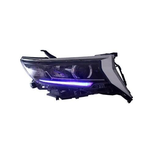 Car LED Head Lamp Fit For Toyota Land Cruiser Prado 2018-up Full LED Head Light with Sequential Indicator
