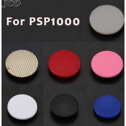 JCD 4pcs/lot 7 Colors For 3D analog Thumbstick Cap Thumb Stick Cap Cover Replacement For PSP1000 PSP 1000