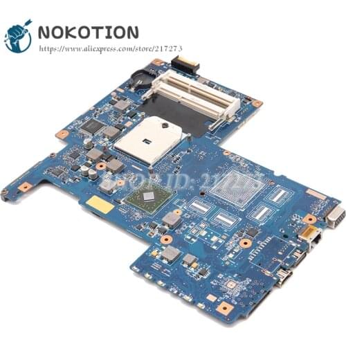 NOKOTION For Toshiba Satellite L750 L770D L775D Laptop Motherboard H000034200 08N1-0N93J00 Mainboard DDR3 Socket fs1