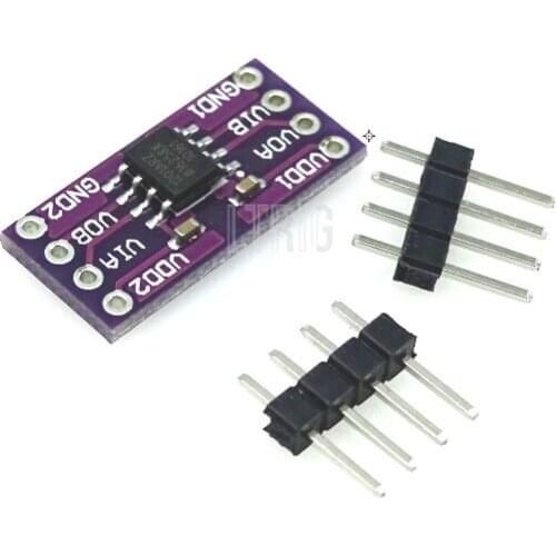LTRIG custom 1Pcs Magnetic Isolator Sensor Module ADUM1201ARZ Isolator Board Module Replace 8 Optocouplers DIP Interface SPI