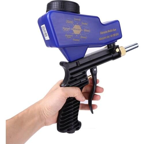 Portable Gravity Sandblasting Gun Pneumatic Sandblasting Rust Blasting Tool
