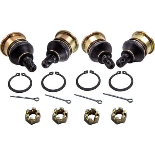 4pcs Upper/Lower Ball Joints for Yamaha ATV 700 Grizzly YFM700 2007-2012 08 09 10