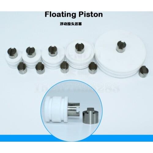 SHENLIN Piston of filling machine for 100ml 300ml 500ml 1000ml 2500ml 5000ml with connector filling machine spare part