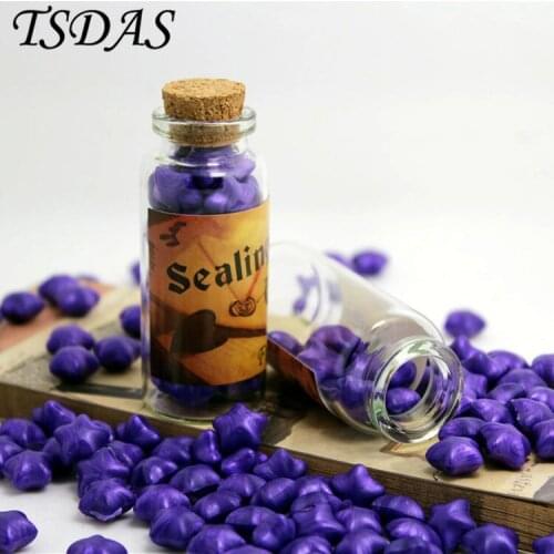 Creative Retro Purple Color Sealing Wax in Bulk Granule Wax Stamp Single