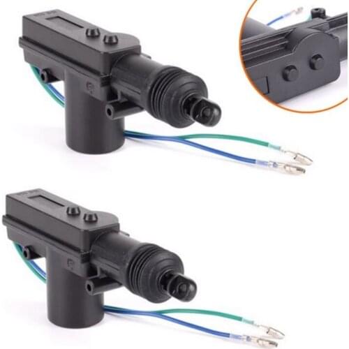 Universal 2 Wires 12V Car Auto Motor Heavy Duty Power Slave Door Lock Actuator