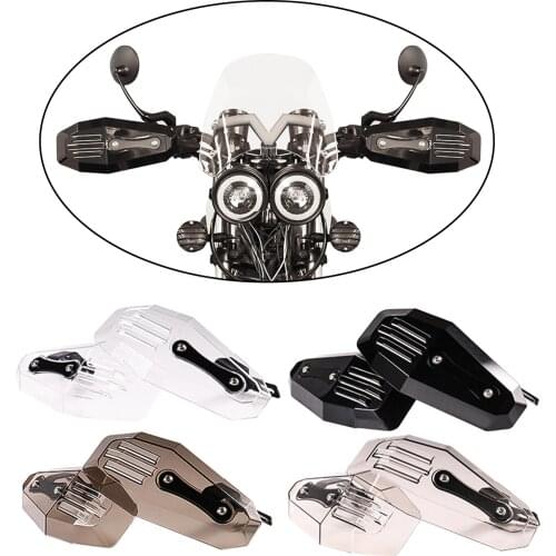 Universal Motorcycle Handle Bar Hand Guard Protector Wind Deflector