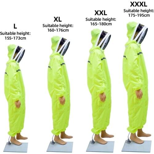 Air Permeability Professional Full Body Beekeeping Beekeeping Suit Anti Bee Suit Beekeeping Clothing Protective Beekeeping Gear