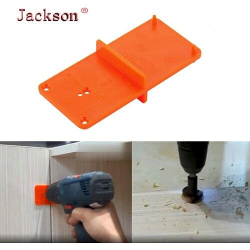 35mm 40mm Hinge Hole Drilling Guide Locator Hole Opener template Door Cabinets DIY Tool For Woodworking tool