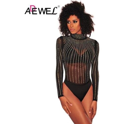 ADEWEL Women's Turtleneck Bodysuit