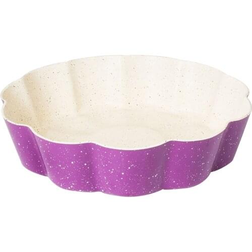 Purple Cream Big size Daisy Granite Cake Mould