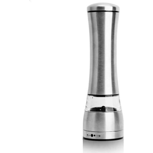 Kitchen Gadgets Mills Tools Stainless Steel Mill Glass Body Spice Salt Pepper Grinder