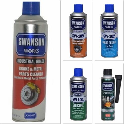 Swanson Works Lining-Motor-Grease-Silicone-Gasoline Additive Nursing Care Set