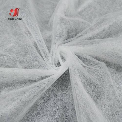 112cm*1M Nonwoven Fusible Interlinings Easy Iron On Sewing Join Patchwork Interlining Fabric Double Faced Adhesive Batting DIY