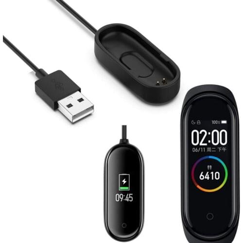 New USB Chargers For Xiaomi Mi Band 4 Charger Smart Band Wristband Bracelet Charging Cable For Xiaomi MiBand 4 Charger Line