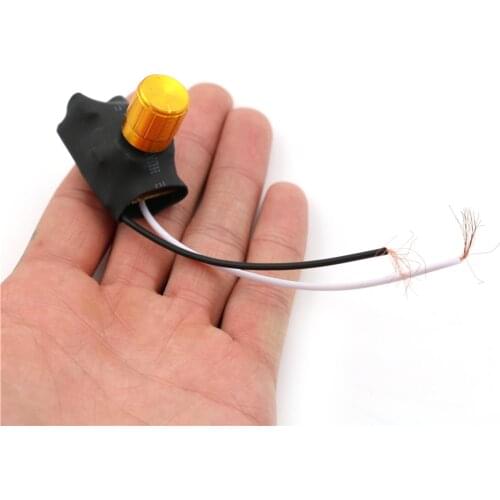 New 220V 1A/3A Tone Table Lamp Full Range Dimmer Rotary Switch 2 Way Gold/Silver Color