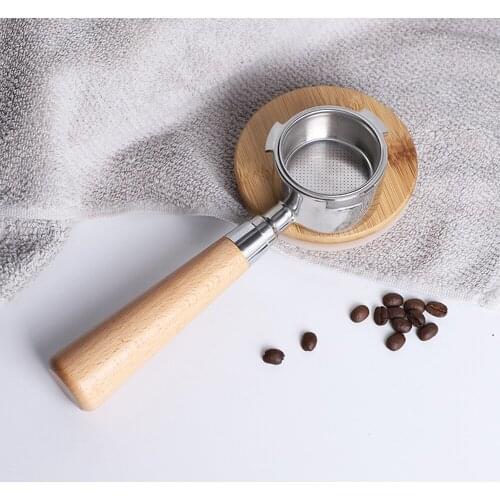 Coffee Bottomless Portafilter for Delonghi EC680/EC685 Filter 51MM Replacement Filter Basket Coffee Accessories