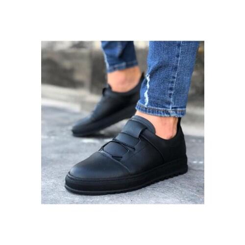 Wagoon WG036 Charcoal Male Casual Shoes