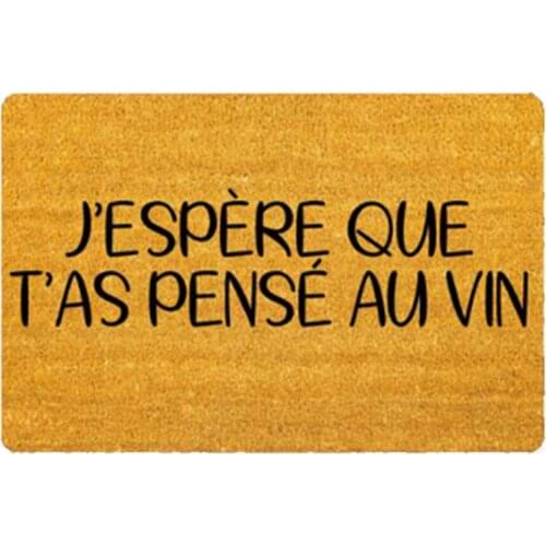 Funny Doormats Personalized With your own design pic/text Non- slip Indoor/outdoor Door Mat 23.6"(L) x 15.7"(W) / 18 x 30 Inch