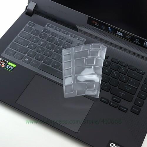 For ASUS ROG Strix G15 G513 G513X G513Q G513QR G513QM G513QY 15 15.6 inch Laptop High Transparent Keyboard Cover Skin Protector