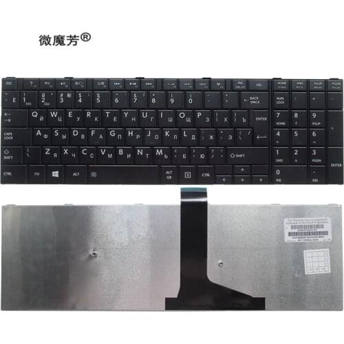 RU Black New For Toshiba S50 S55 S50 S55 L70 L75 C70 C75 S50D S50-A S50D-A S50t S50t-A Laptop Keyboard Russian