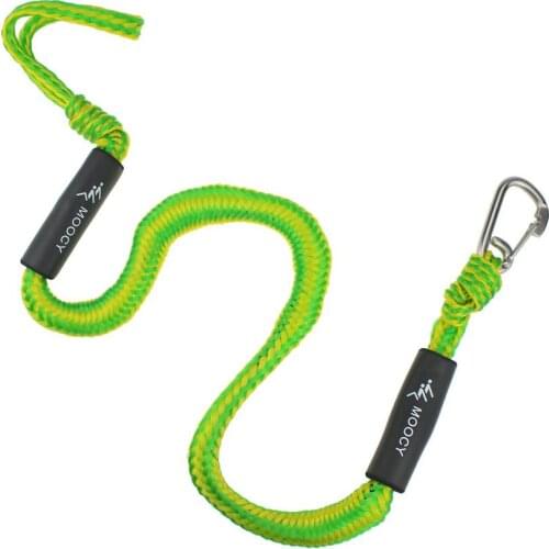 Boat Bungee Dock Lines Bungee Cords Docking Rope Stretches 4FT Mooring Rope Foam Float Fishing Max Load1000Kg Kayak Accessories