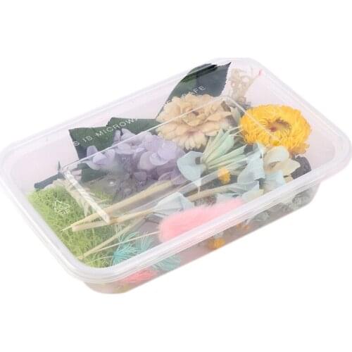 Mixed Various Dried Flower Ran Dry Bouquets Plants Leaves for Aromatherapy Making Craft DIY Accessories