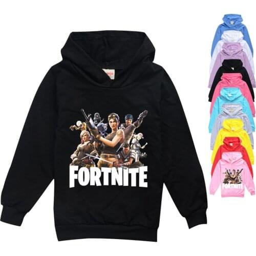 Fortnites Hoody Sweatshirt Fortress Streetwear Hoodies Sweatshirts Kids Boys Girls Autumn Hoodie Clothes Tracksuit Jacket Warm