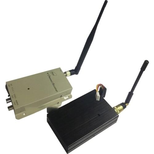 1.2G 700mw wireless video transmitter and receiver for 4pin auto iris plug camera