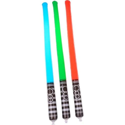 1Pieces Inflatable Cosplay Light Saber Inflatable Sword Toys Boys For Star Fans War Birthdays Gifts
